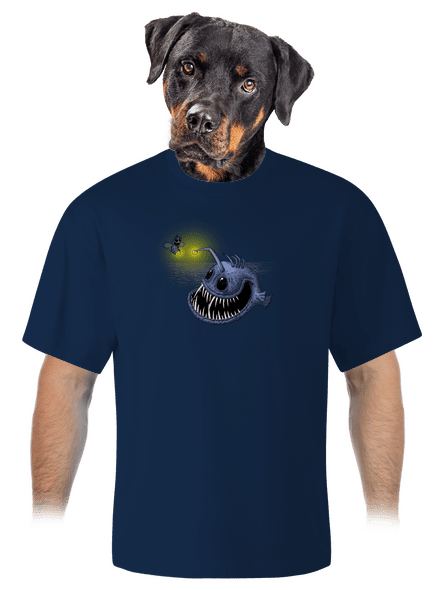Svetlo môjho srdca unisex tričko oversized Midnight Blue