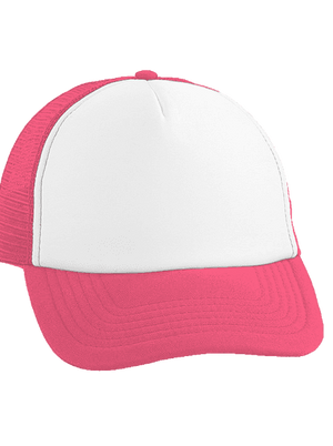 Bez potlače šiltovka truckerka Fluorescent Pink cap