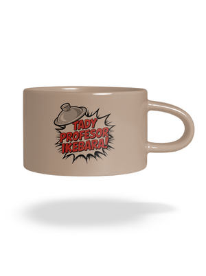 Profesor Ikebara hrnček makronka Brown Macaron