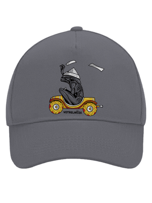 Votrelníček šiltovka baseballka Graphite grey