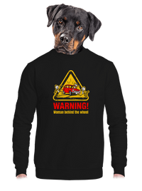 unisex mikina bez kapucne