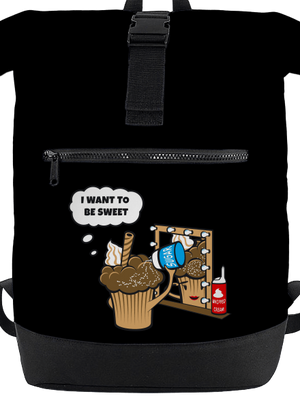 Sweet muffin batoh Black