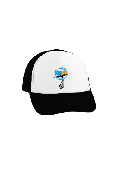 BomBeer šiltovka truckerka Black cap