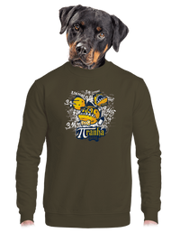 unisex mikina bez kapucne