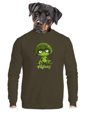 unisex mikina bez kapucne