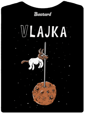 Vlajka dámske tričko s lemom Black