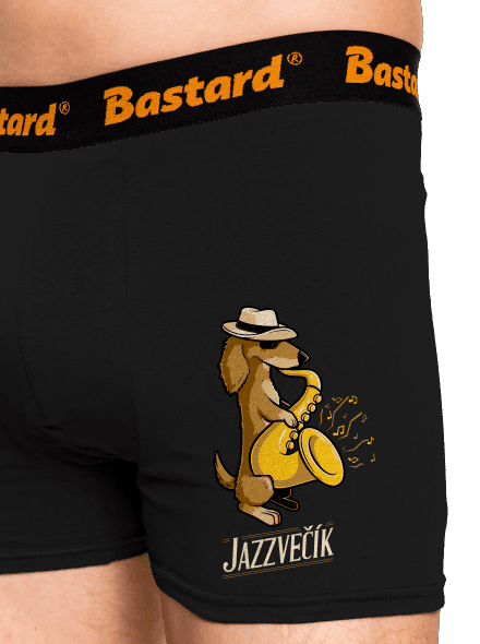 Jazzvečík boxerky Black