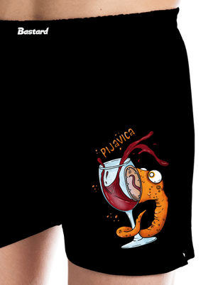 Pijavica pánske trenky Black