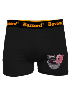 Vo forme boxerky Black