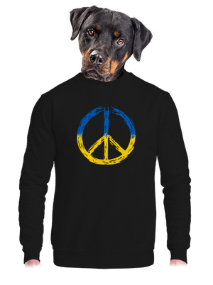 unisex mikina bez kapucne