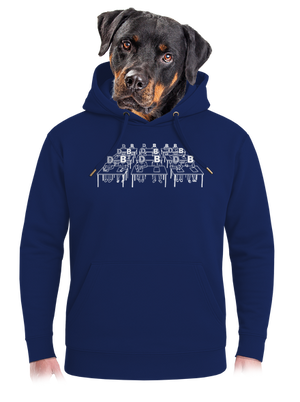 Cimrman: Debil, blbeček unisex mikina premium Navy
