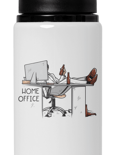 Home Office flaša na vodu White