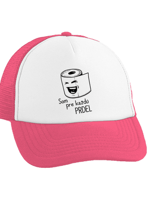 Prdel šiltovka truckerka Fluorescent Pink cap