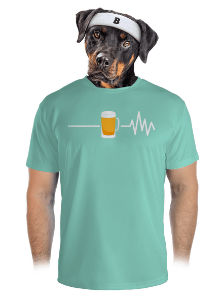 Beer help pánske športové tričko Mint Mal