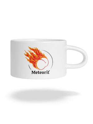 Meteoriť hrnček makronka White