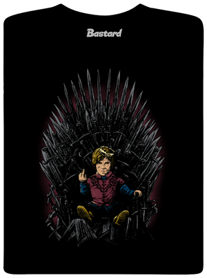 Tyrion na tróne pánske tričko Black