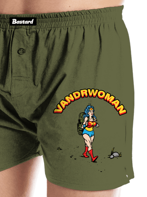 Vandrwoman pánske trenky Khaki