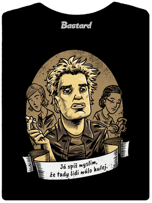 B14: Samotáři dámske tričko Black