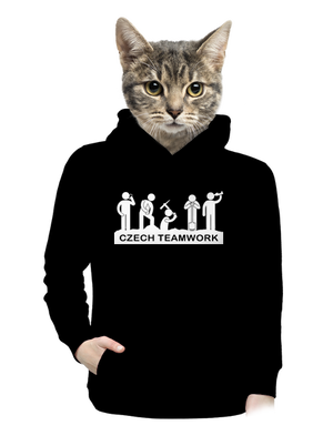 dámska mikina klokanka