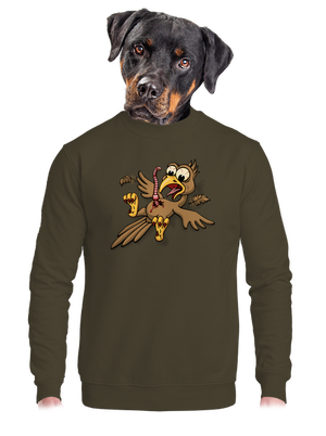 unisex mikina bez kapucne