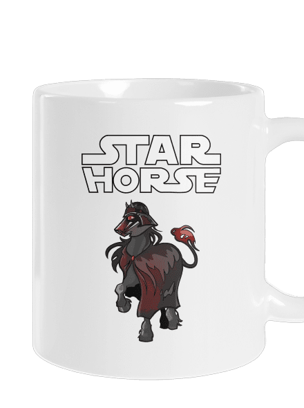 Star horse klasický hrnček White
