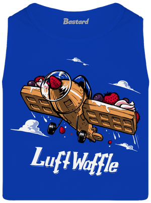 Luftwaffle pánske tielko Royal Blue