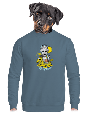 unisex mikina bez kapucne