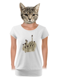 dámske tričko s lemom