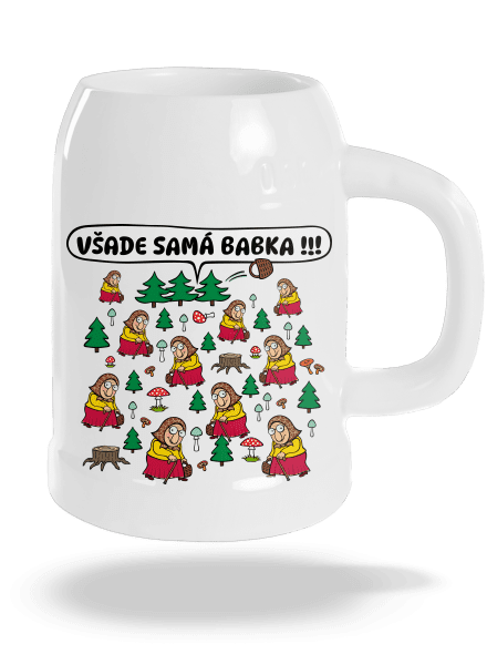 Všade samá babka polliter White