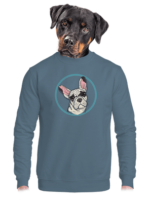 unisex mikina bez kapucne