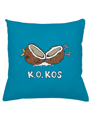 Kokos vankúš Blue Turquoise