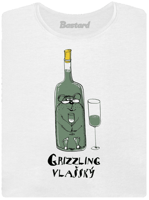 Grizzling Vlašský dámske tričko s lemom White