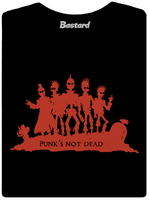 Punks Not Dead dámske tričko prémium Black