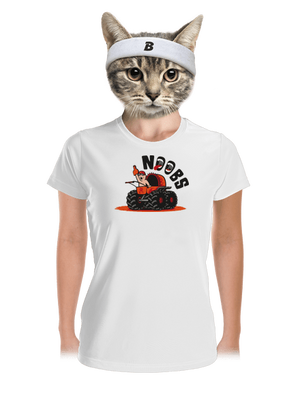 Monster stroller dámske športové tričko White