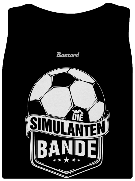 Simulanten bande dámske tielko klasické Black