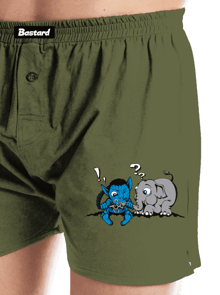 Error 501 pánske trenky Khaki