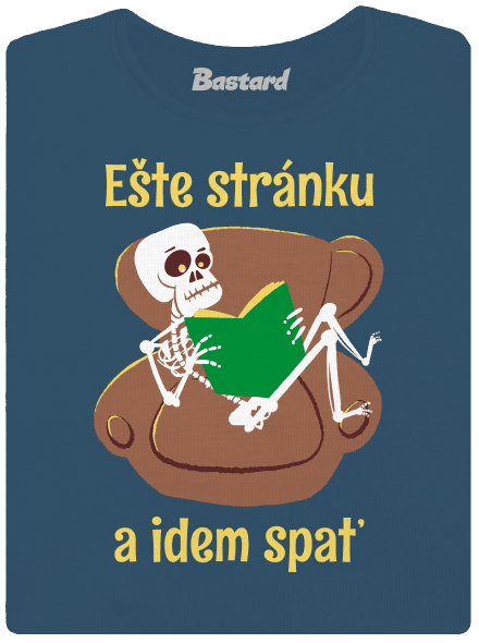 Ešte stránku dámske tričko prémium Petrol Blue