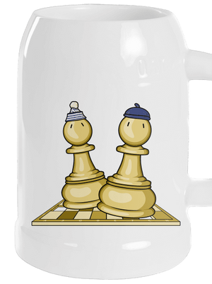 Šach a Mat polliter White