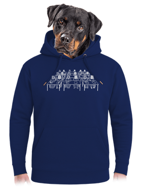 Cimrman: Debil, blbeček unisex mikina premium Navy