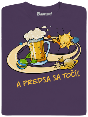 A predsa sa točí! pánske tričko Urban Purple