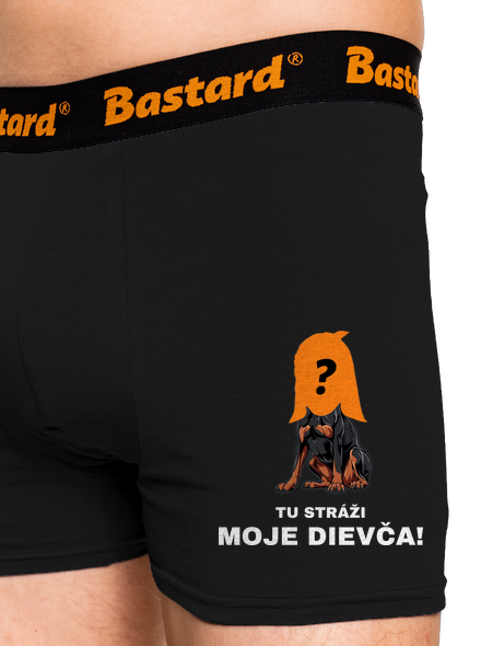 Tu strážim ja boxerky Black