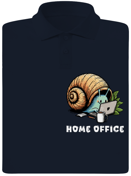 Slimákov home office pánska polokošeľa Navy Mal