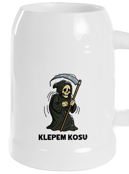 Klepem kosu polliter White