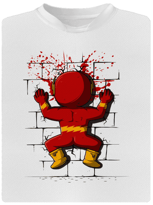 Flash detské športové tričko White