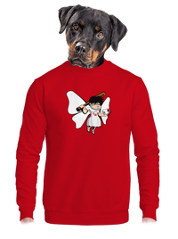 unisex mikina bez kapucne