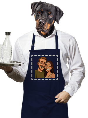 Karikatúra z vlastnej fotky zástera Navy