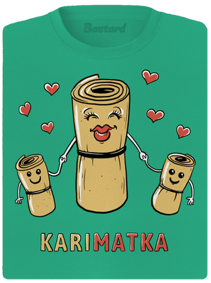 Karimatka dámske športové tričko Mint Mal