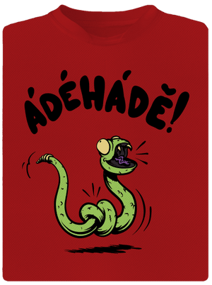 Ádéhádě pánske športové tričko Red Mal