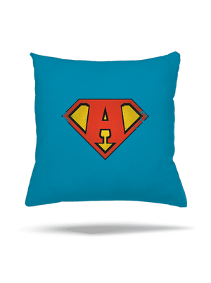Som superhrdina vankúš Blue Turquoise