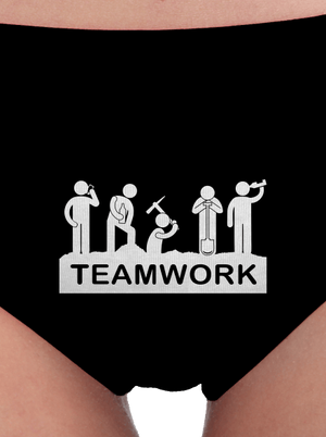 Flákači dámske nohavičky Black